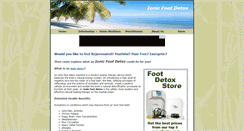 Desktop Screenshot of ionicfootdetox.com